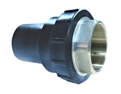 PE100 İç Dişli Metal Geçiş Adaptörü